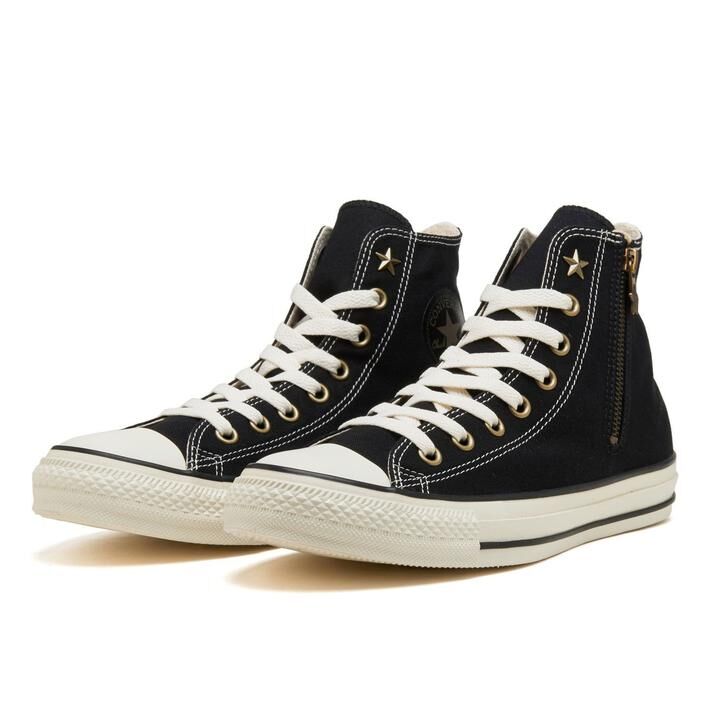 Converse AS Starzip HI 日本限定 黑色 星星 拉鍊 男女 高筒 帆布鞋 31316032
