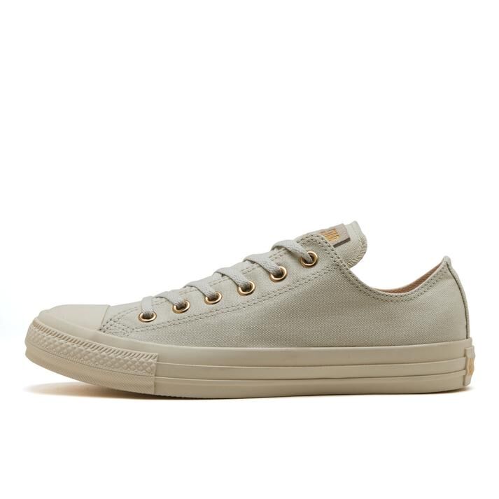 Converse AS Goldlogolabel OX 日本限定 奶油白 金孔 男女 帆布鞋 31315761