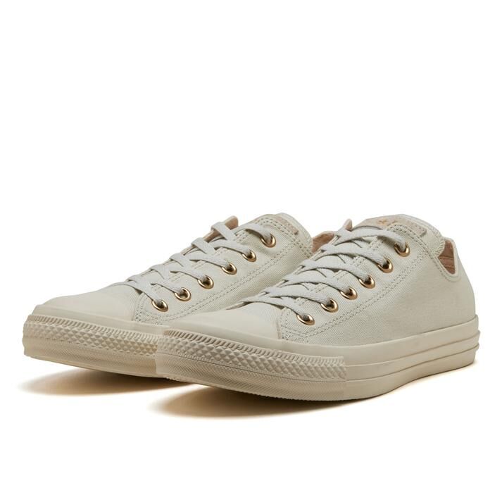 Converse AS Goldlogolabel OX 日本限定 奶油白 金孔 男女 帆布鞋 31315761