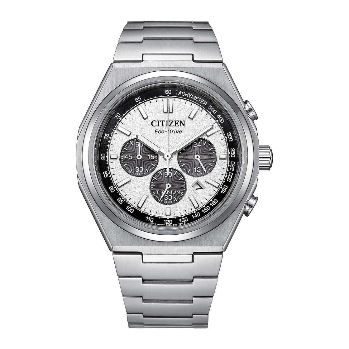 CITIZEN Zenshin Chronograph Super Titanium Eco-Drive CA4610-85A 鈦金屬