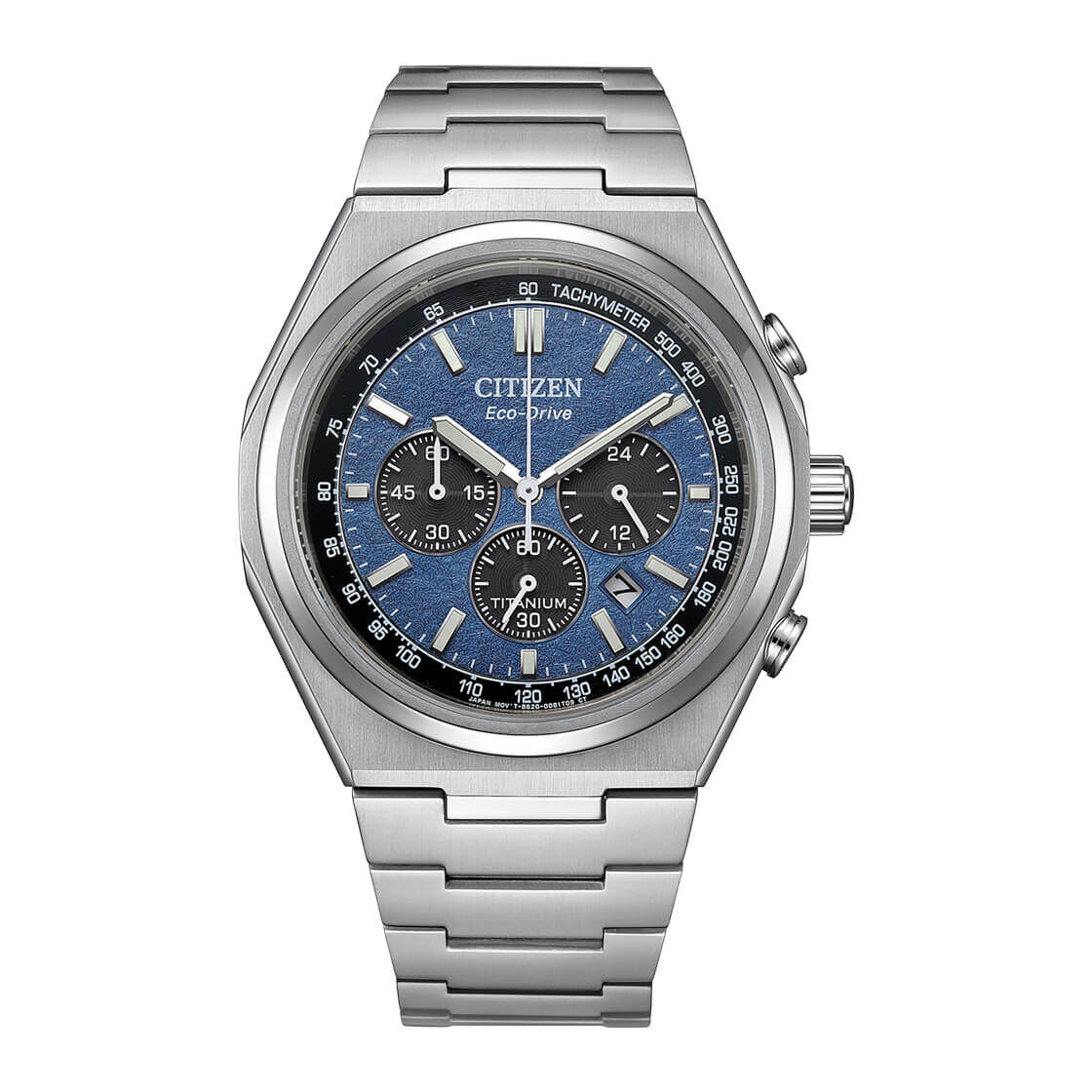 CITIZEN Zenshin Chronograph Super Titanium Eco-Drive CA4610-85L 鈦金屬