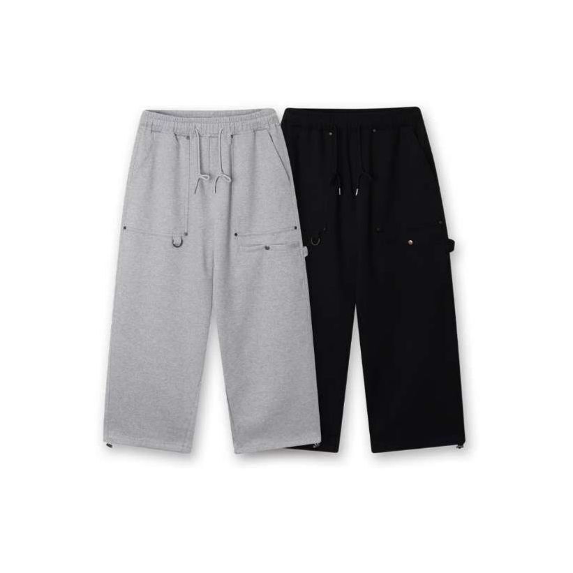 淨色可束腳運動褲 P3180