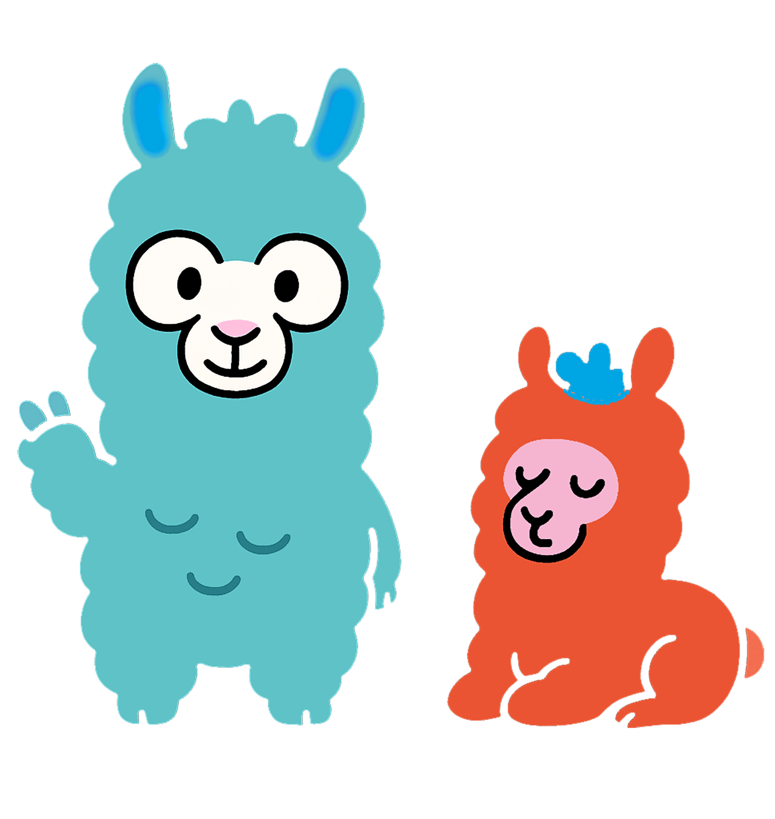 人魚羊駝 Hangypaca女版短T