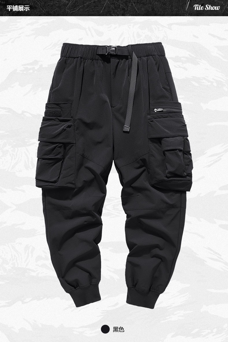 𝙏𝙀𝘾𝙃𝙒𝙀𝘼𝙍 多袋彎刀束腳褲