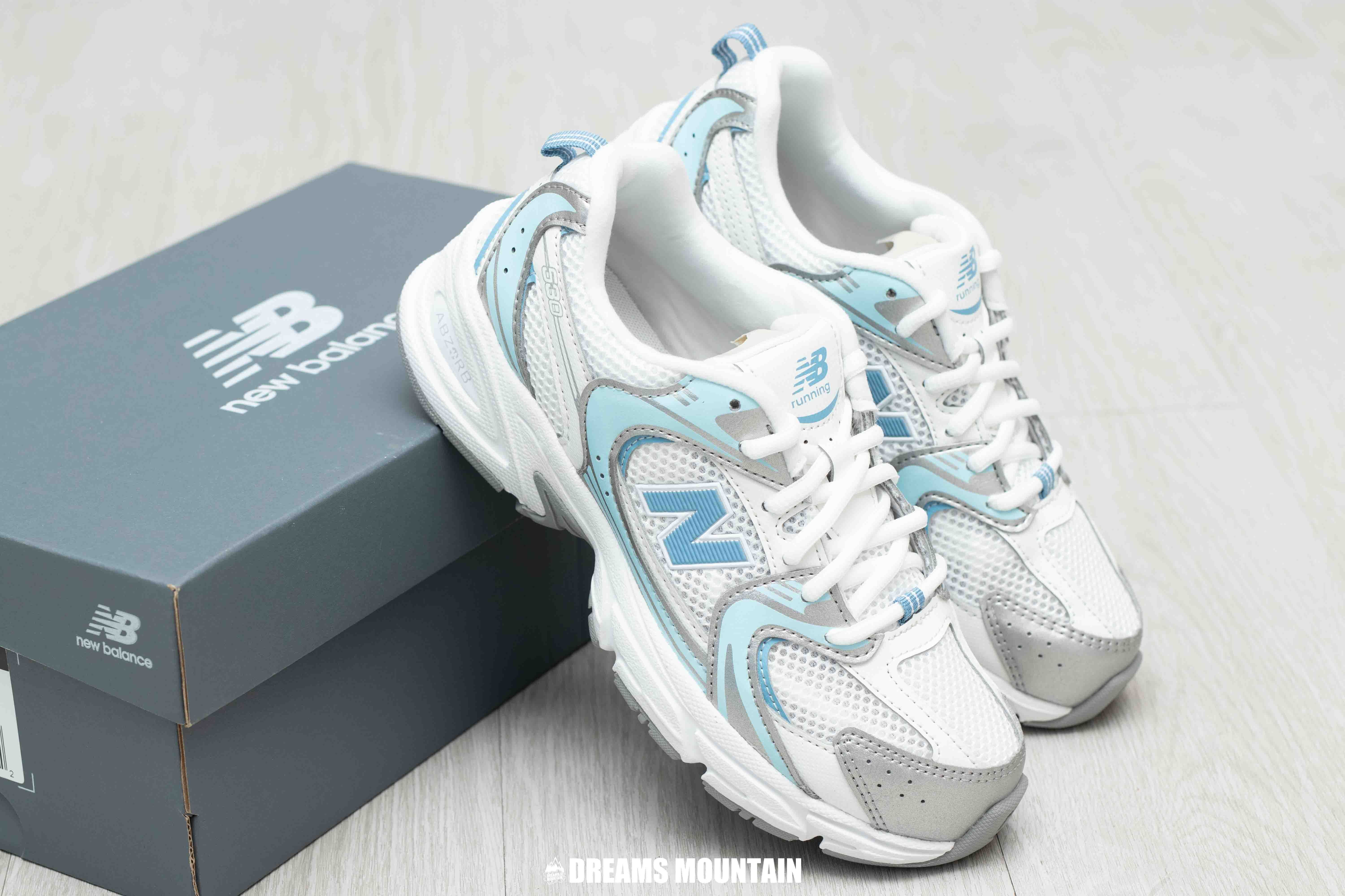 【預訂】NEW BALANCE 530 白藍銀-GS