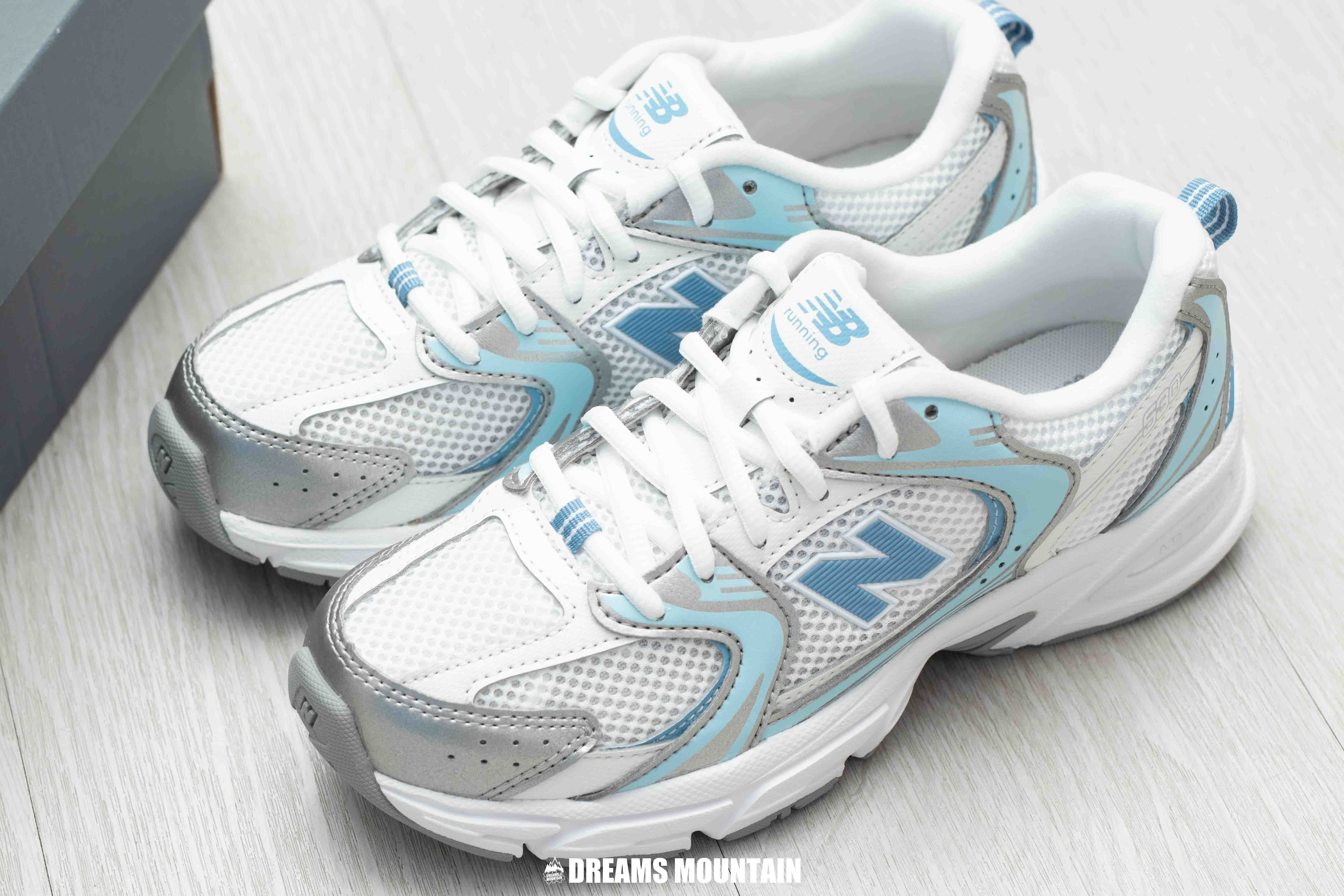 【預訂】NEW BALANCE 530 白藍銀-GS