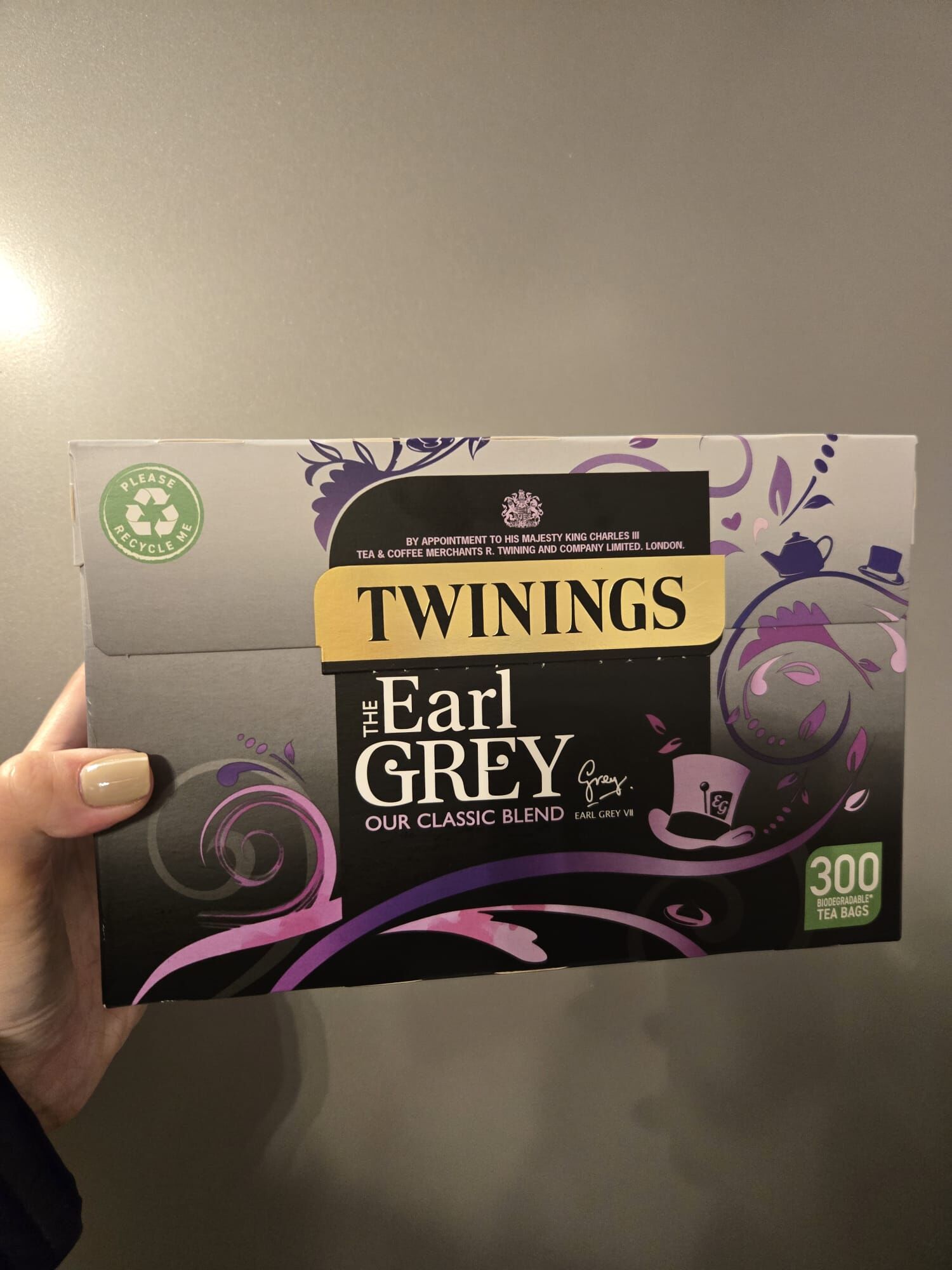 英國代購 (獨立訂單)- TWININGS The Earl Grey TEA BAGS 300