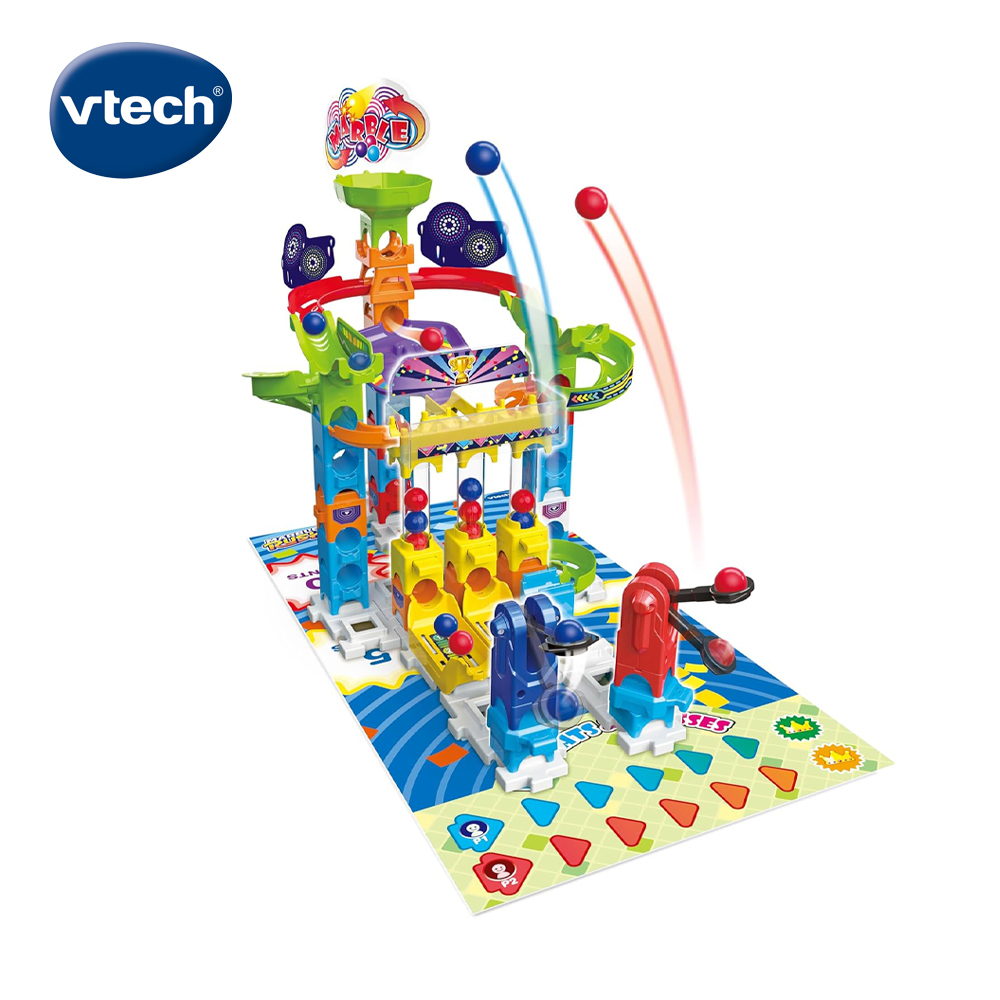 Vtech 智能滾球積木建構軌道組-競賽遊戲
