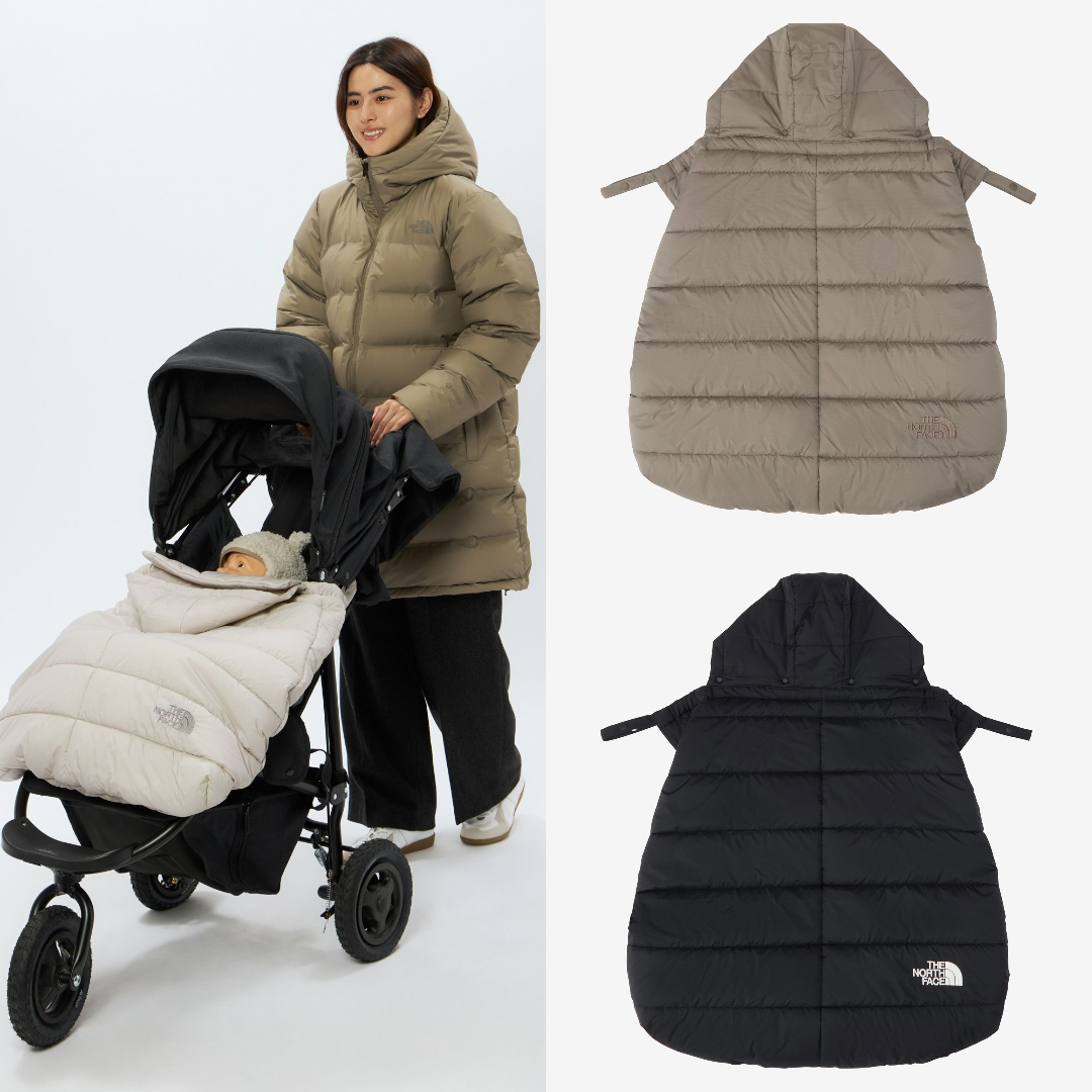 現貨┃日本限定 THE NORTH FACE Baby shell blanket 嬰兒 披肩 斗篷 保暖