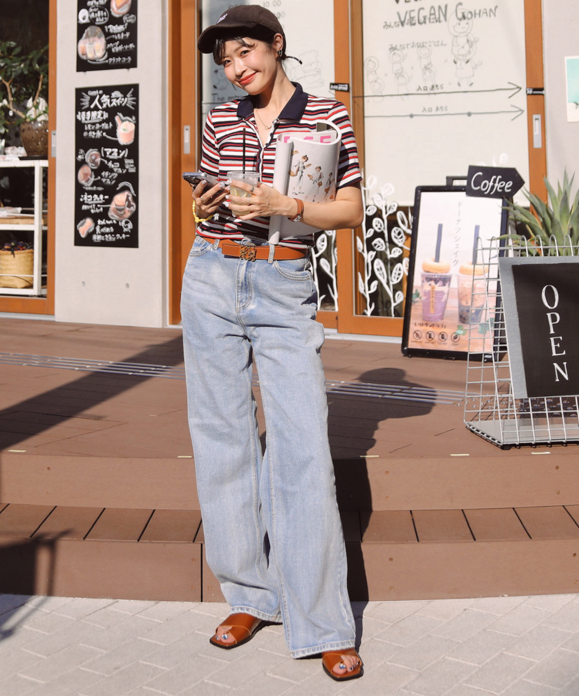 Gloria 方頭繞趾涼拖鞋(兩色)