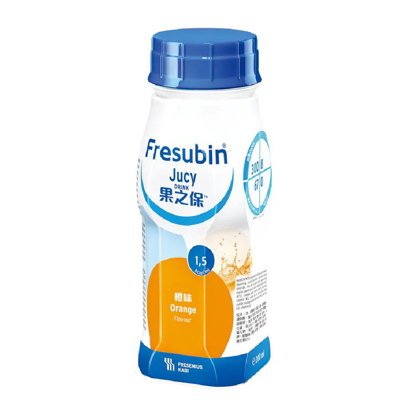 Fresenius Kabi 果之保高能量果味營養品 橙味 200ml x 4