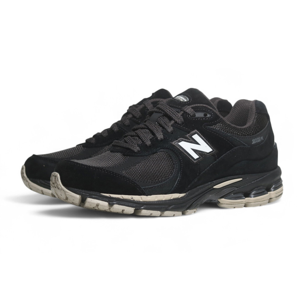 NEW BALANCE 休閒鞋 NB 2002R 黑 麂皮 復古 女 U2002RL
