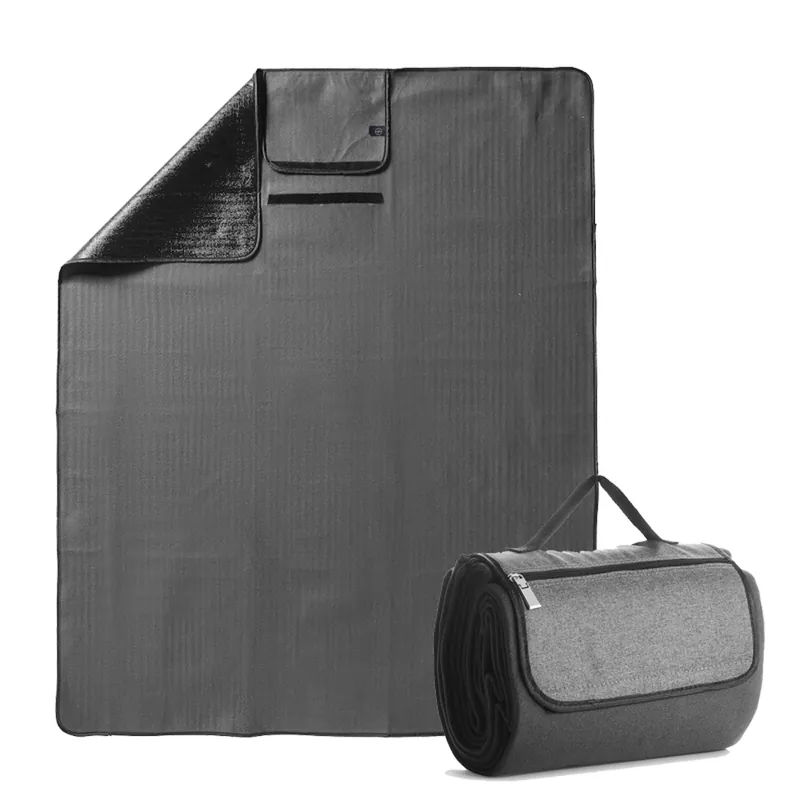 Sagaform-野餐墊,灰色,聚酯纖維