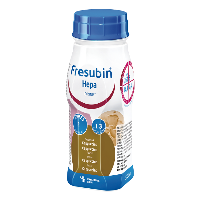 Fresenius Kabi 肝保力 肝病專用營養品 意大利咖啡味 200ml x 4 (食用期限至2026年5月31日)
