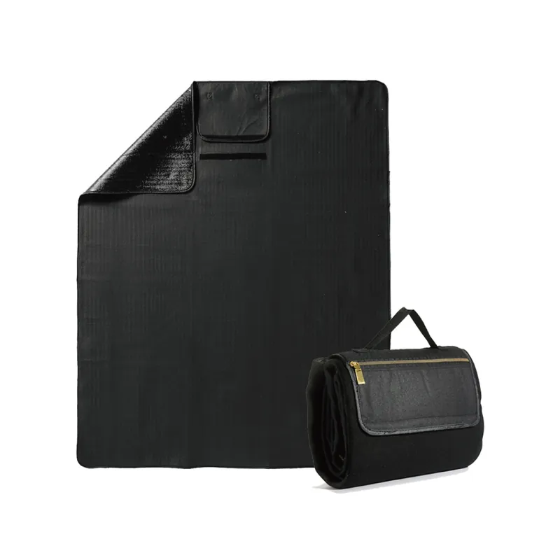 Sagaform-野餐墊,黑色,材質:PEVA