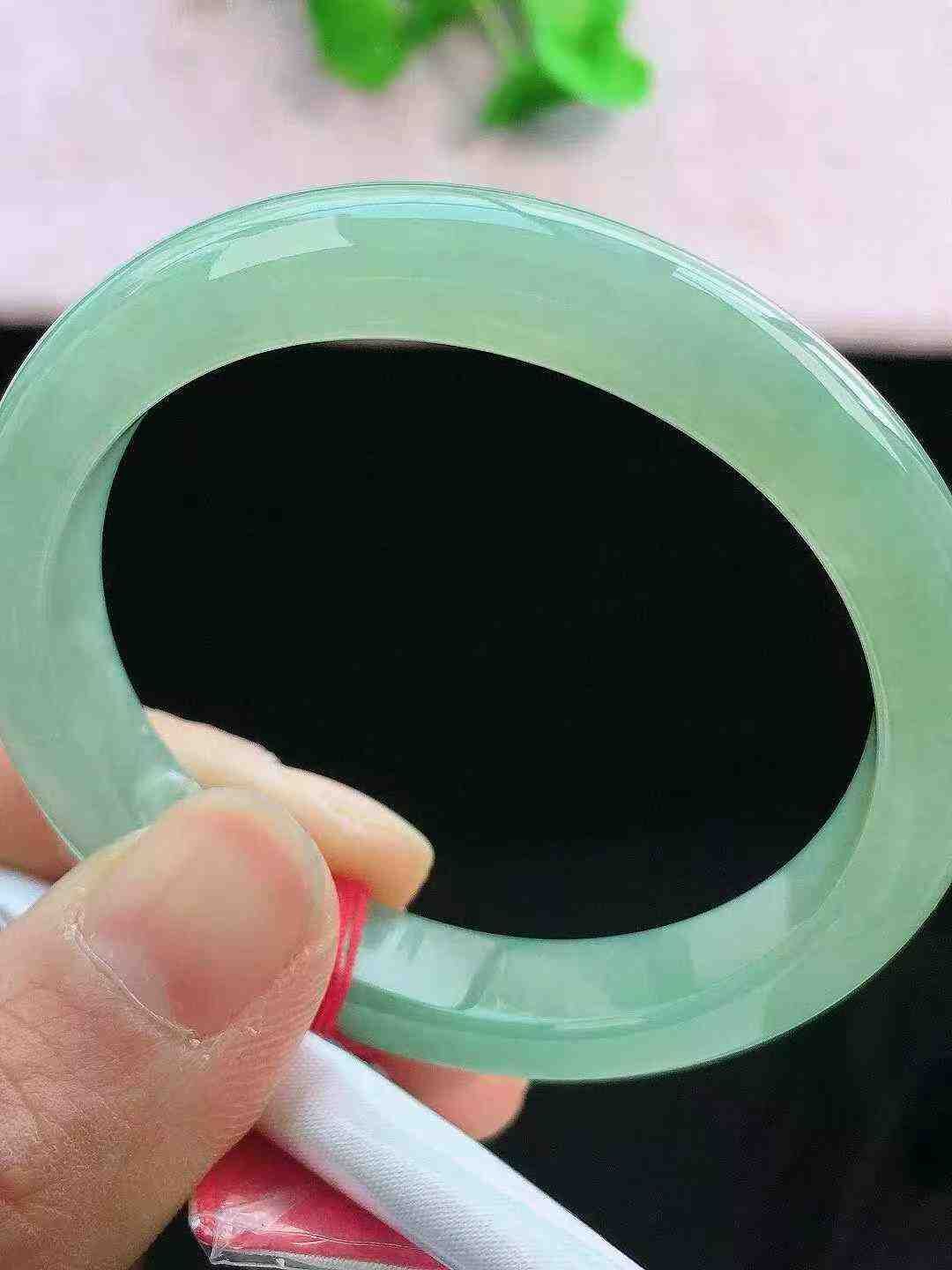 965858 49.5mm冰油貴妃翡翠手鐲 (48-50)