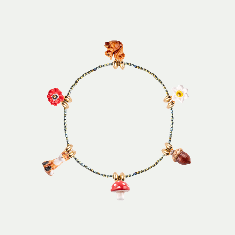 童話森林好友礦石串珠手鍊