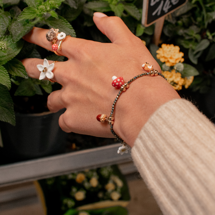 童話森林好友礦石串珠手鍊