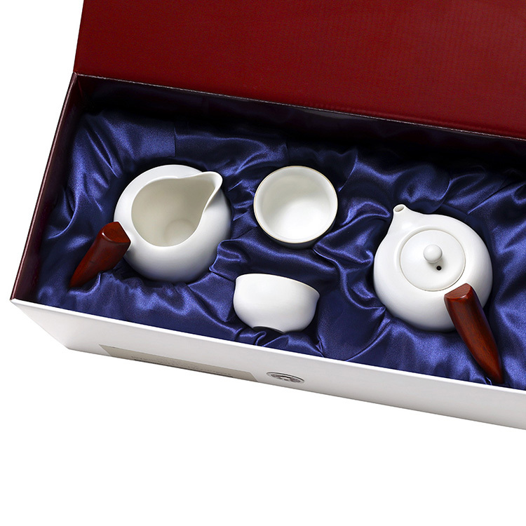 哥窯-慕秋(壺+海+2杯)4入禮盒