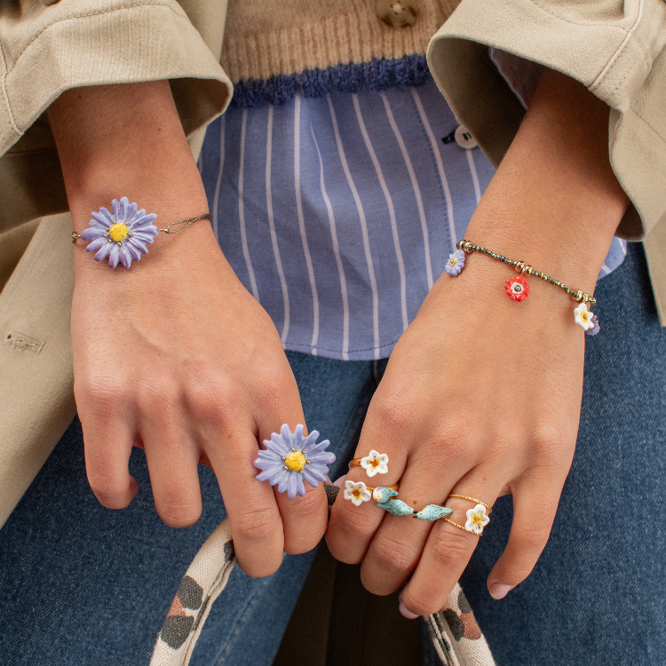 海葵花園礦石串珠手鍊