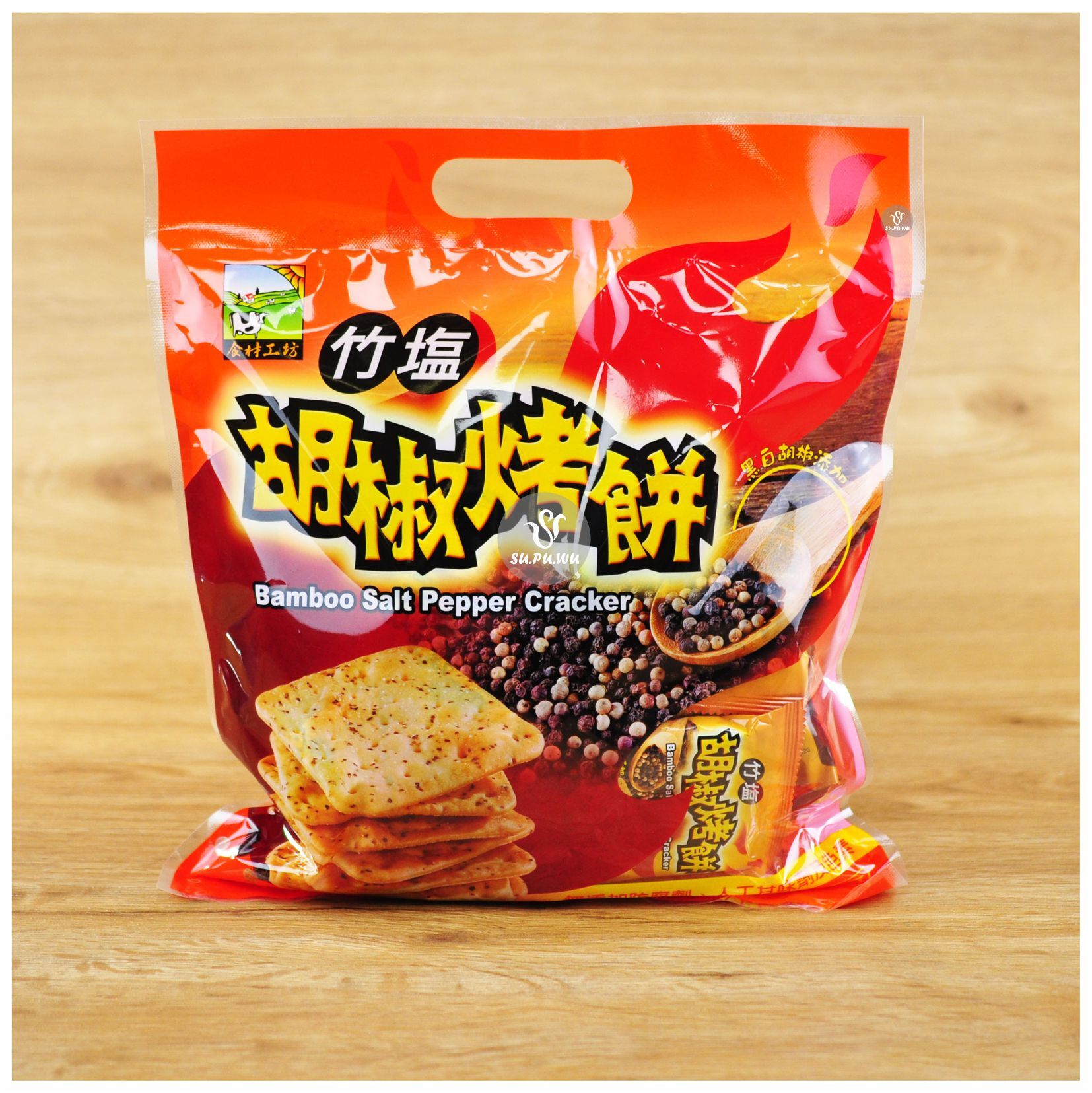 〔食材工坊〕竹塩胡椒烤餅