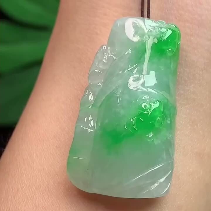 96330 翡翠飄綠竹節