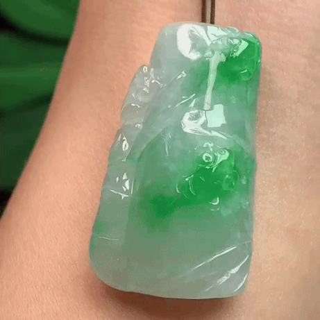 96330 翡翠飄綠竹節