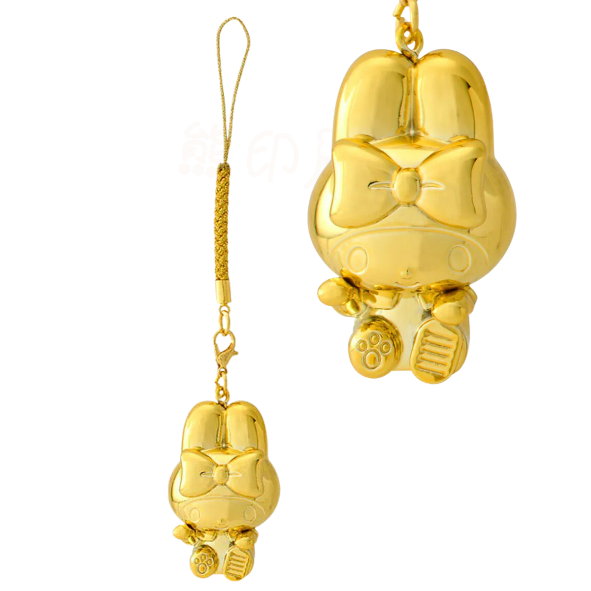 金色My Melody帶來好運電話繩(平行進口)