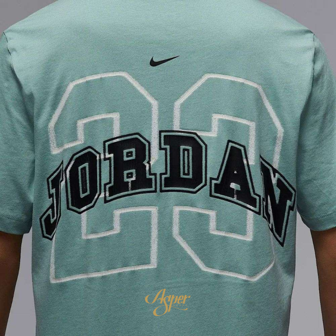 NIKE AS M J FLT MVP JM HBR SS CREW 刺繡短袖上衣 男款 綠 IB8915-309 白 IB8915-100 IX