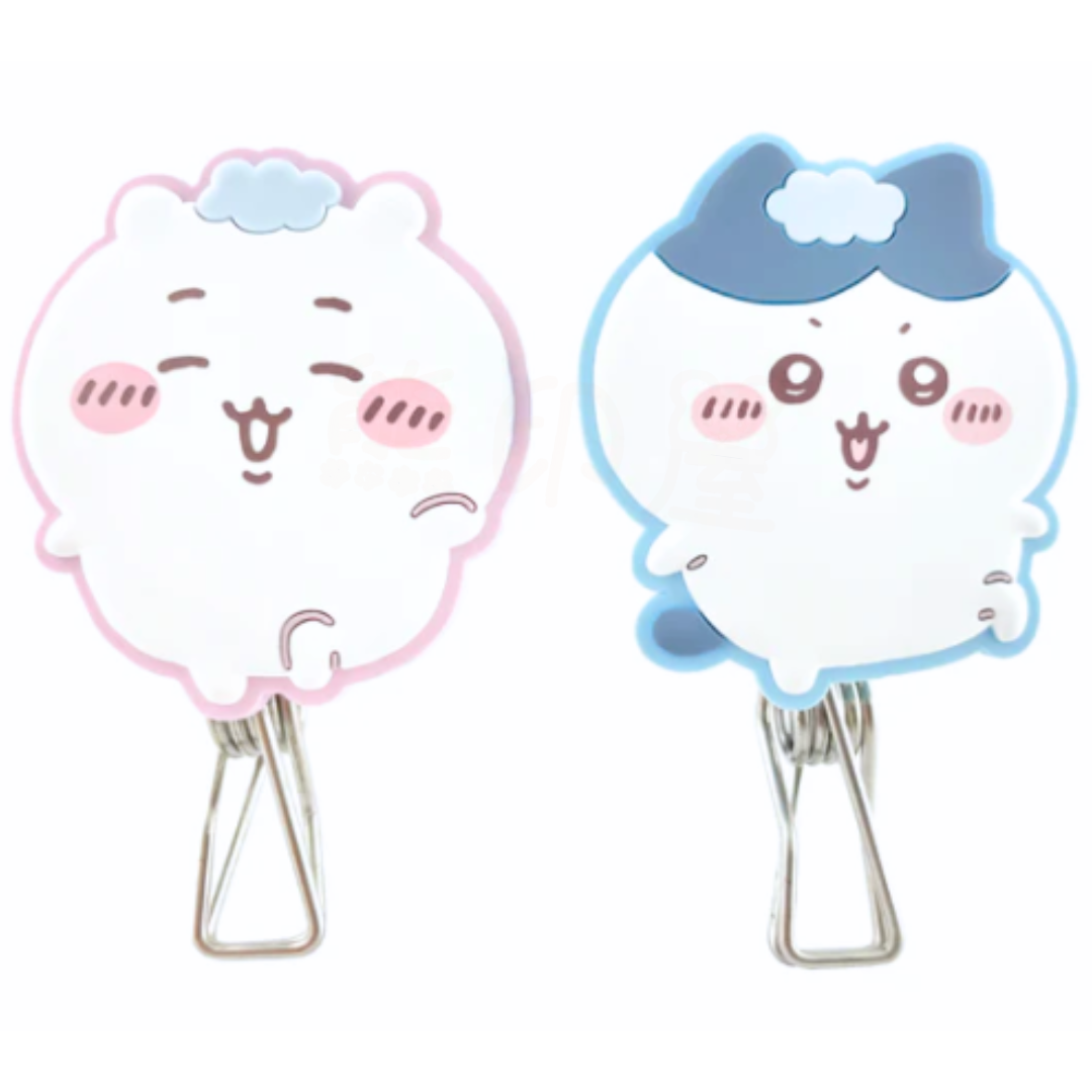 Chiikawa吉伊卡哇小八貓衣架夾掛勾