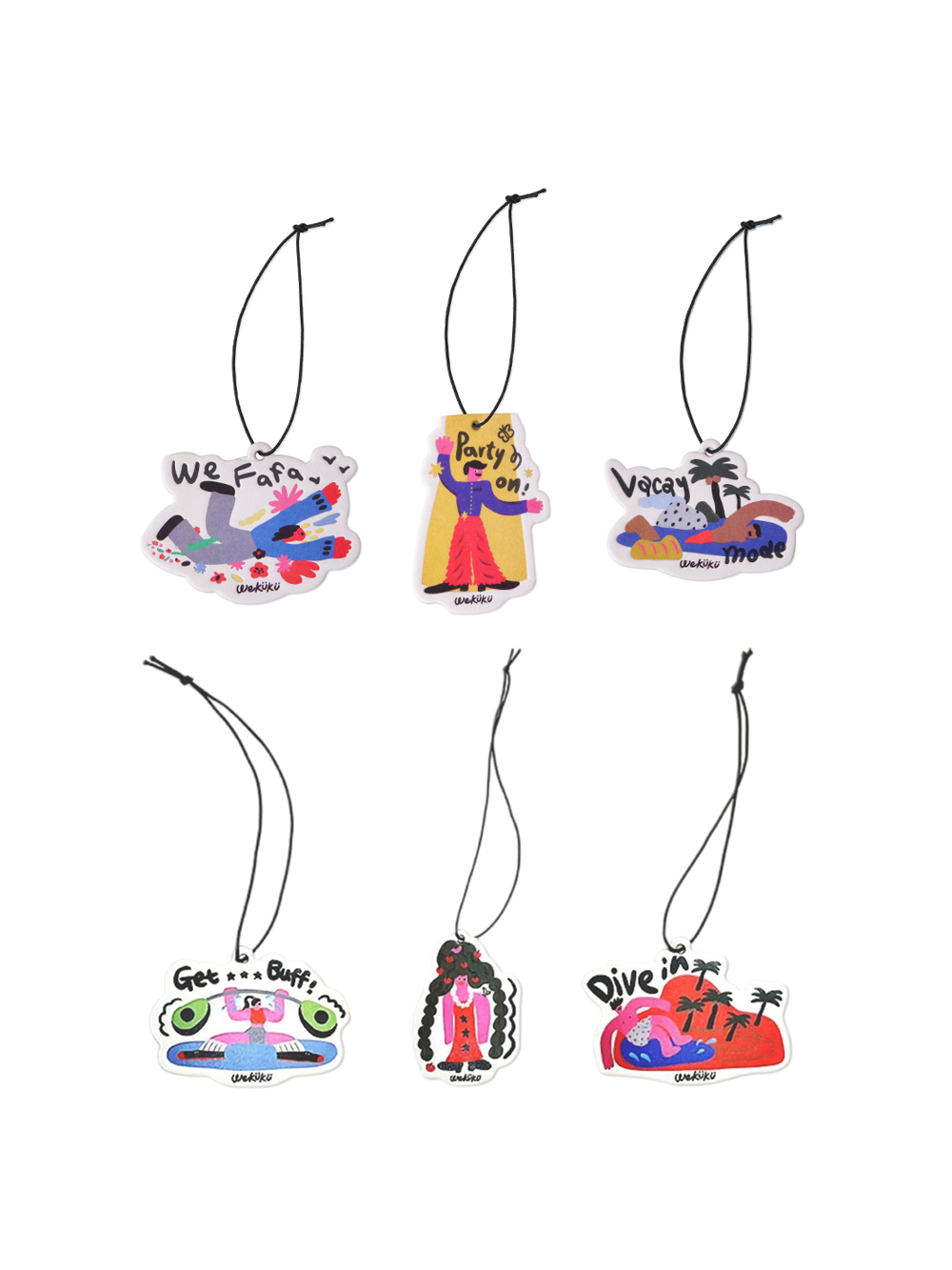 WeKÜKÜ｜擴香掛片【WeKUKU台灣總代理】