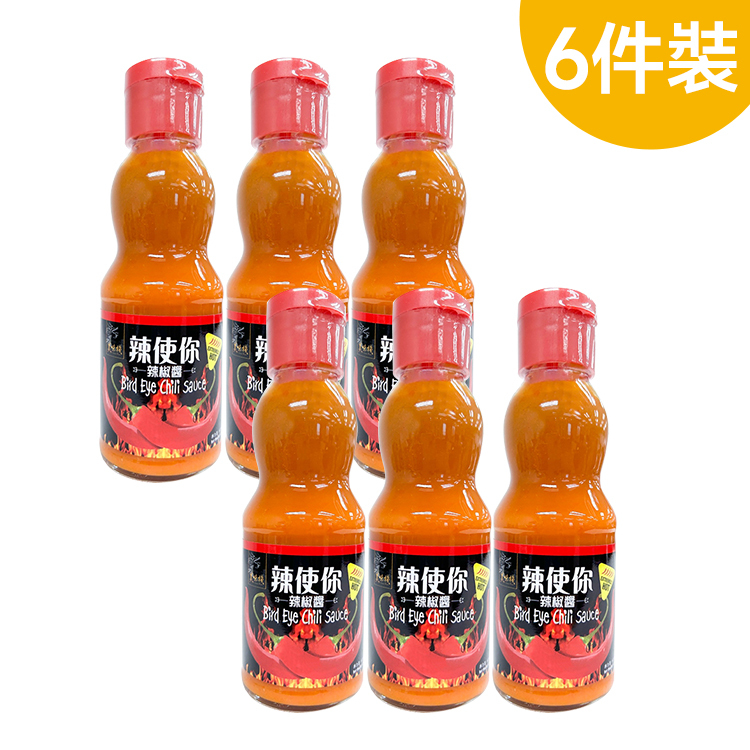 美味棧 辣使你辣椒醬 180g x6