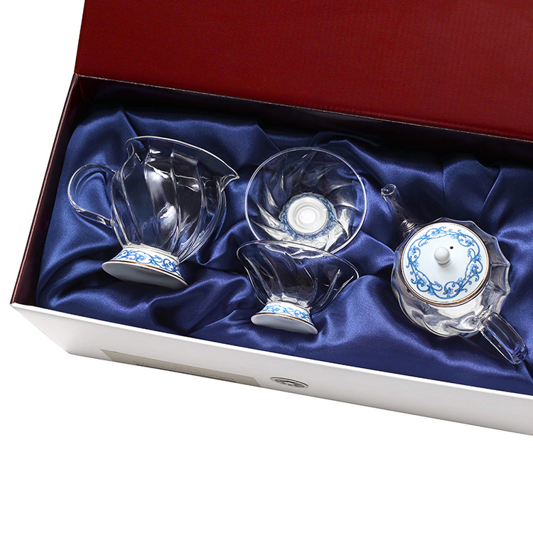 晶豔-亞洲(中式壺+海+2單杯)4入禮盒