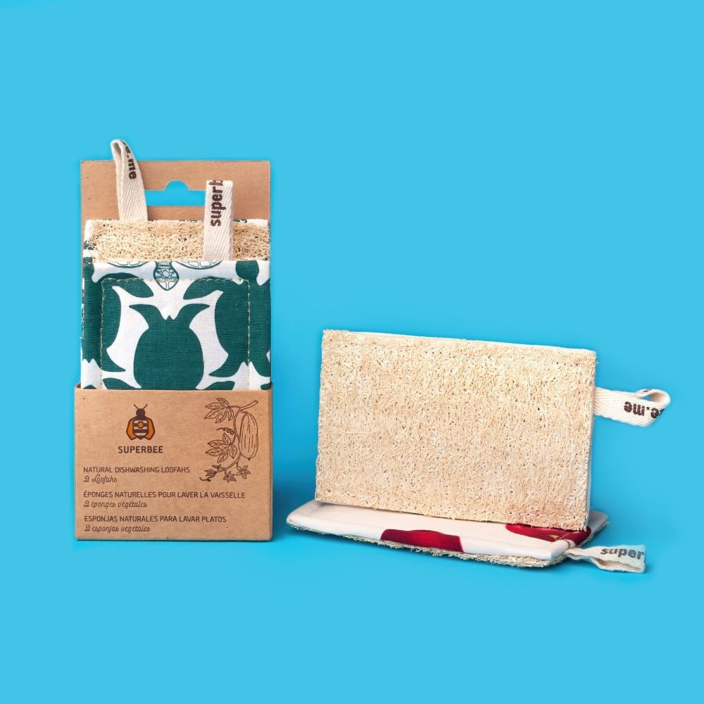 【童心星球】Superbee 天然洗碗絲瓜海綿布