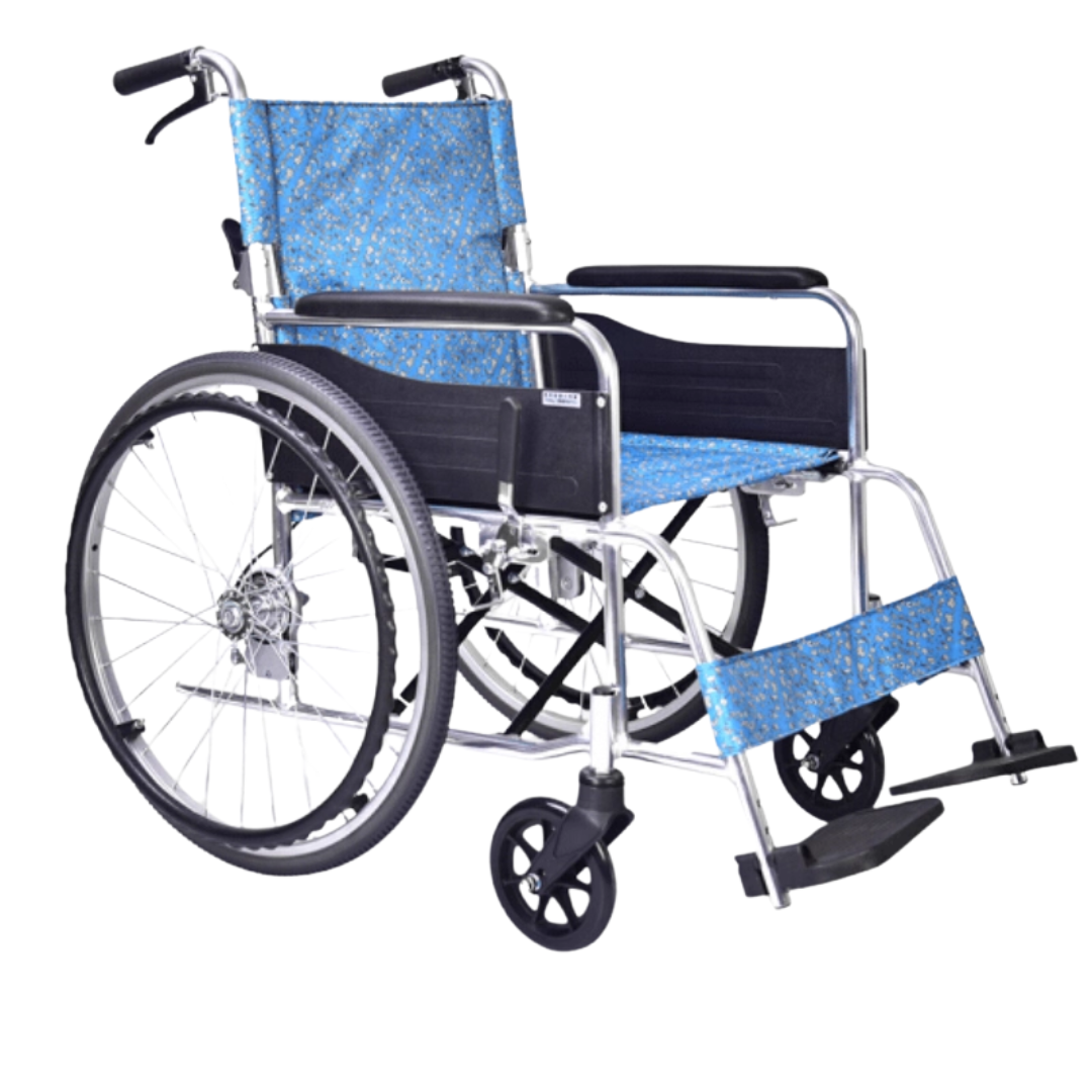 日本【ICHIGO ICHIE 】大轆舒適手推輪椅 EX-50