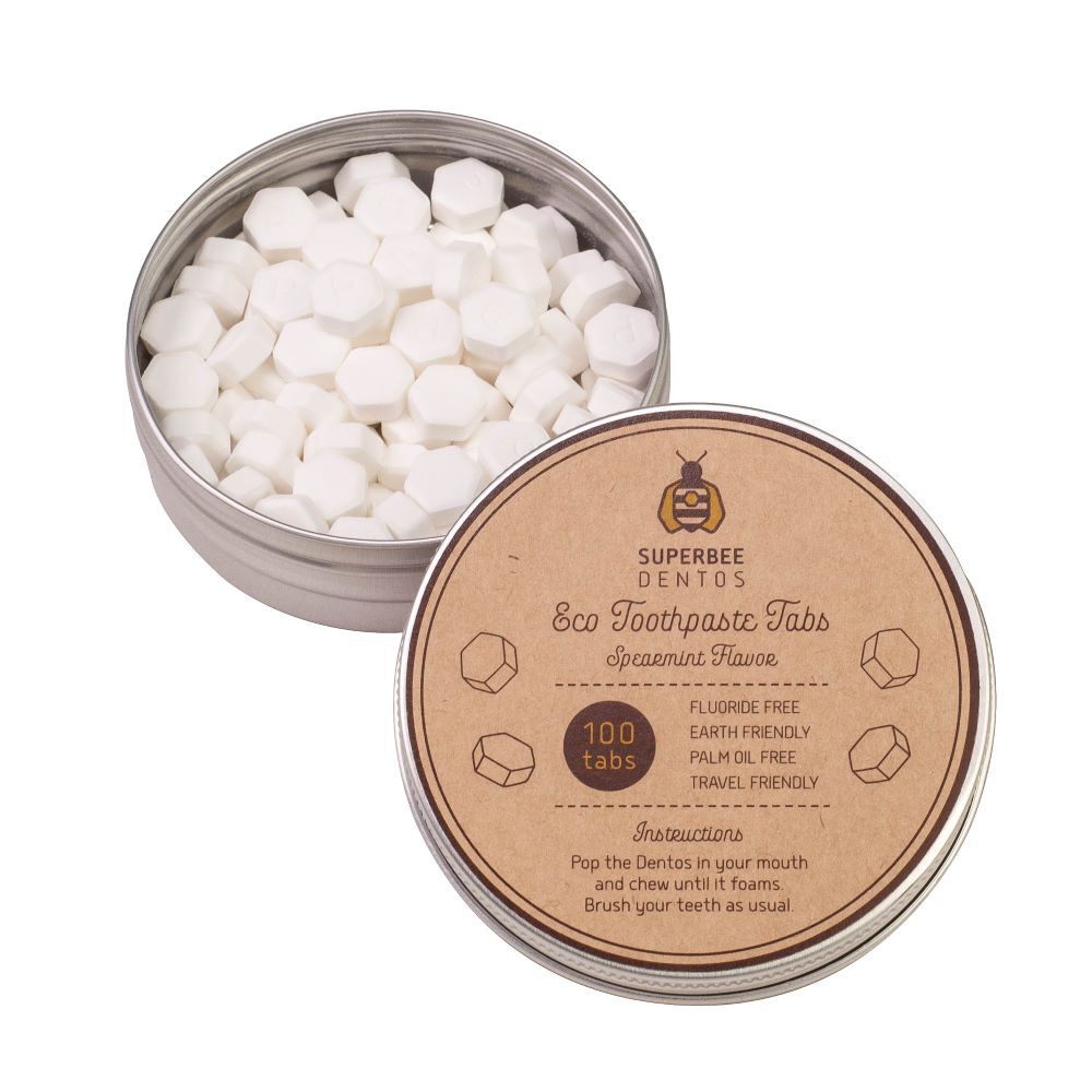【童心星球】Superbee－Dentos生態牙膏錠