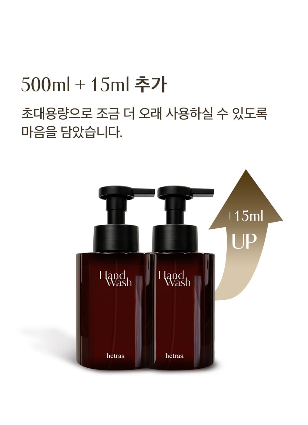 【O My Zhop x Hetras 1210】第3輪 - Perfumed Bubble Hand Wash 2EA (515ml*2)