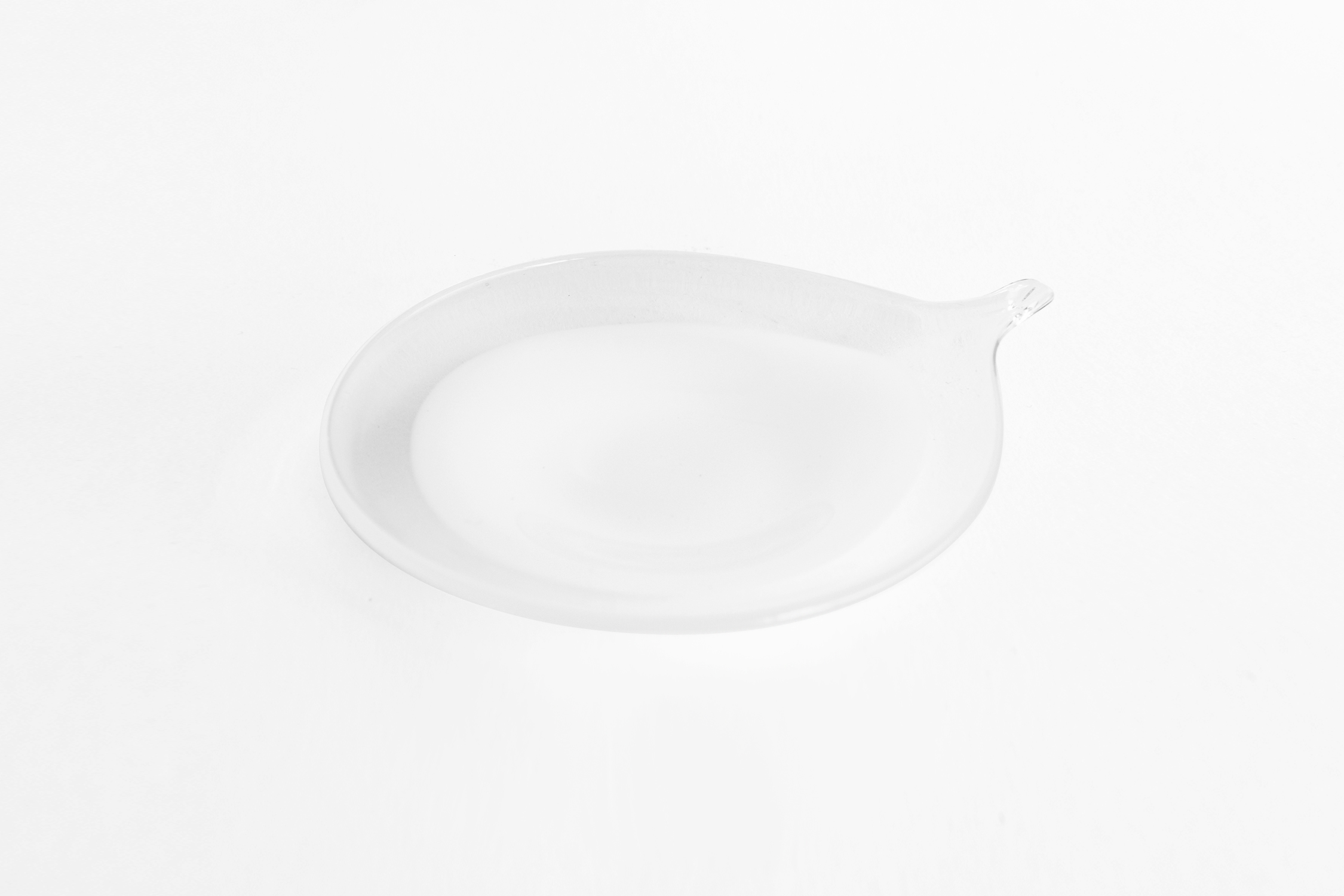 SSS - 玻璃小皿 / 純白