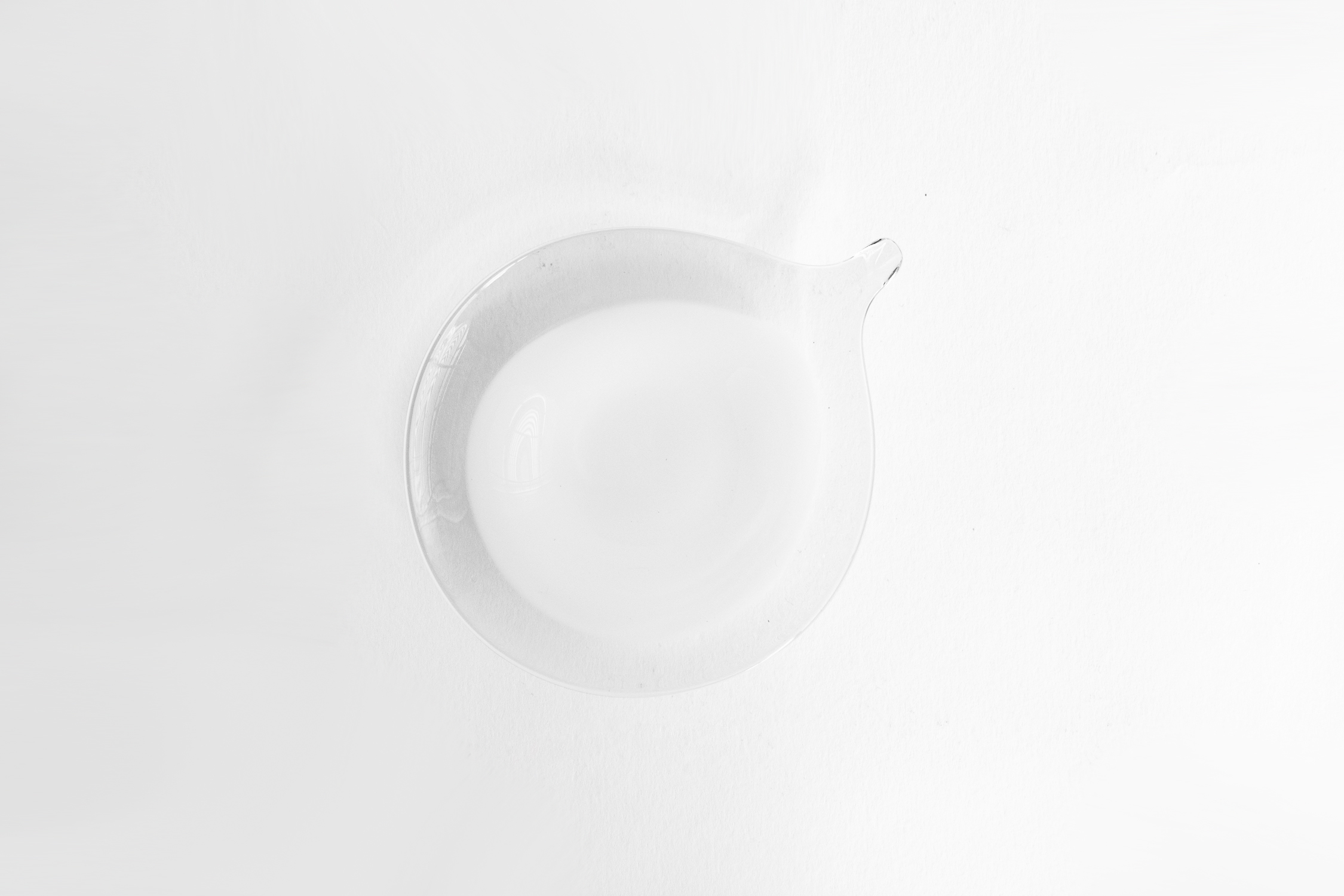 SSS - 玻璃小皿 / 純白