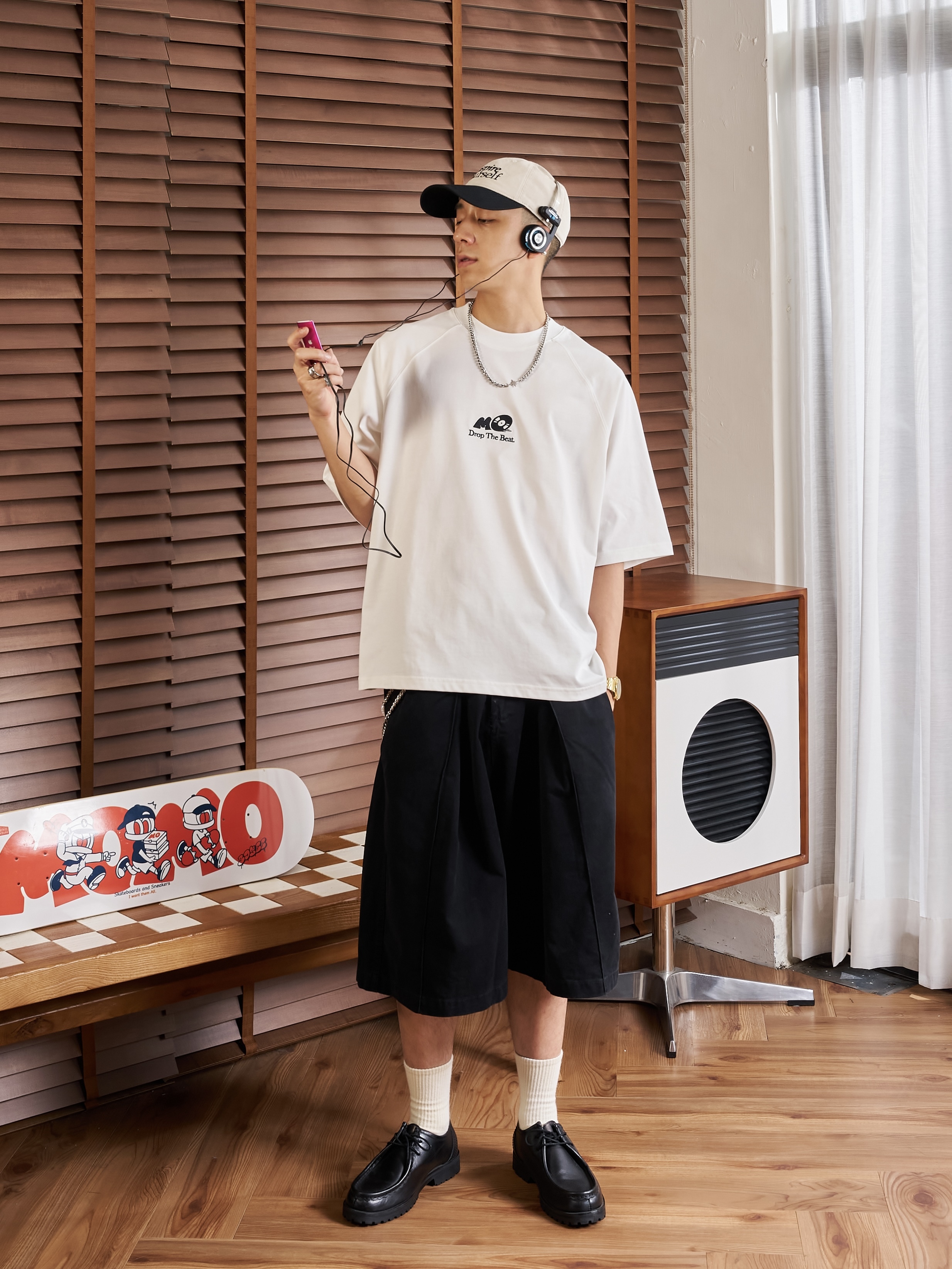 MOMO x BOYEE Drop The Beat DJ印花短袖 2色