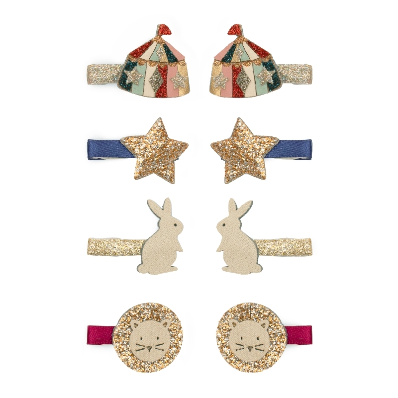 Mimi & Lula 魔幻世界-馬戲團迷你髮夾8入