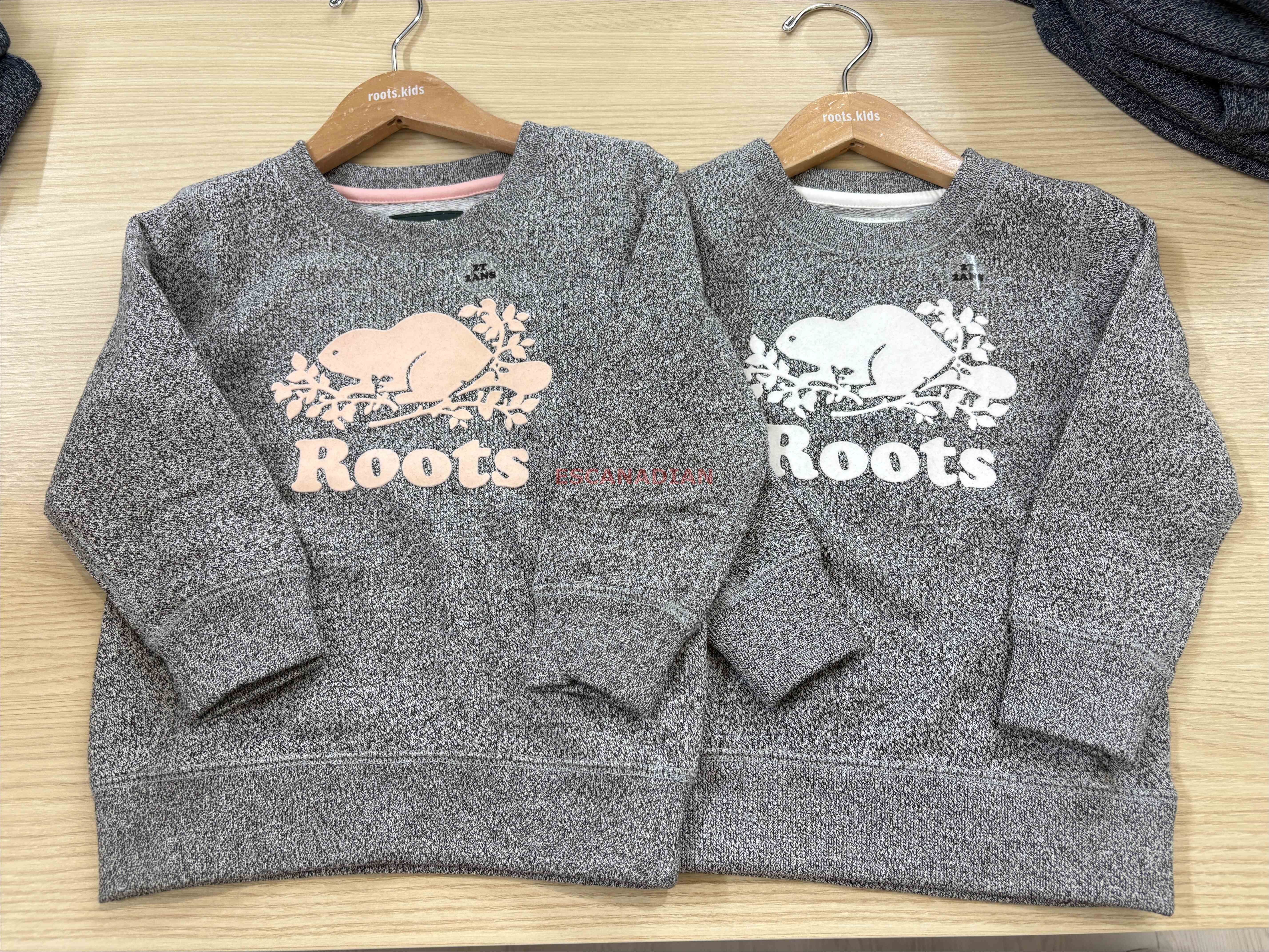 ROOTS 小童/Baby 經典款 刷毛 大學TEE (2色)