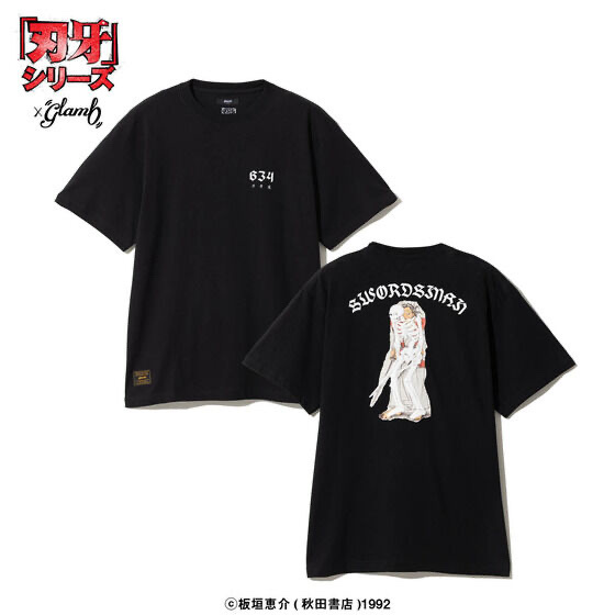 237123 Pbandai 預訂 2025/12月 『刃牙』シリーズ×glamb Musashi T-shirts