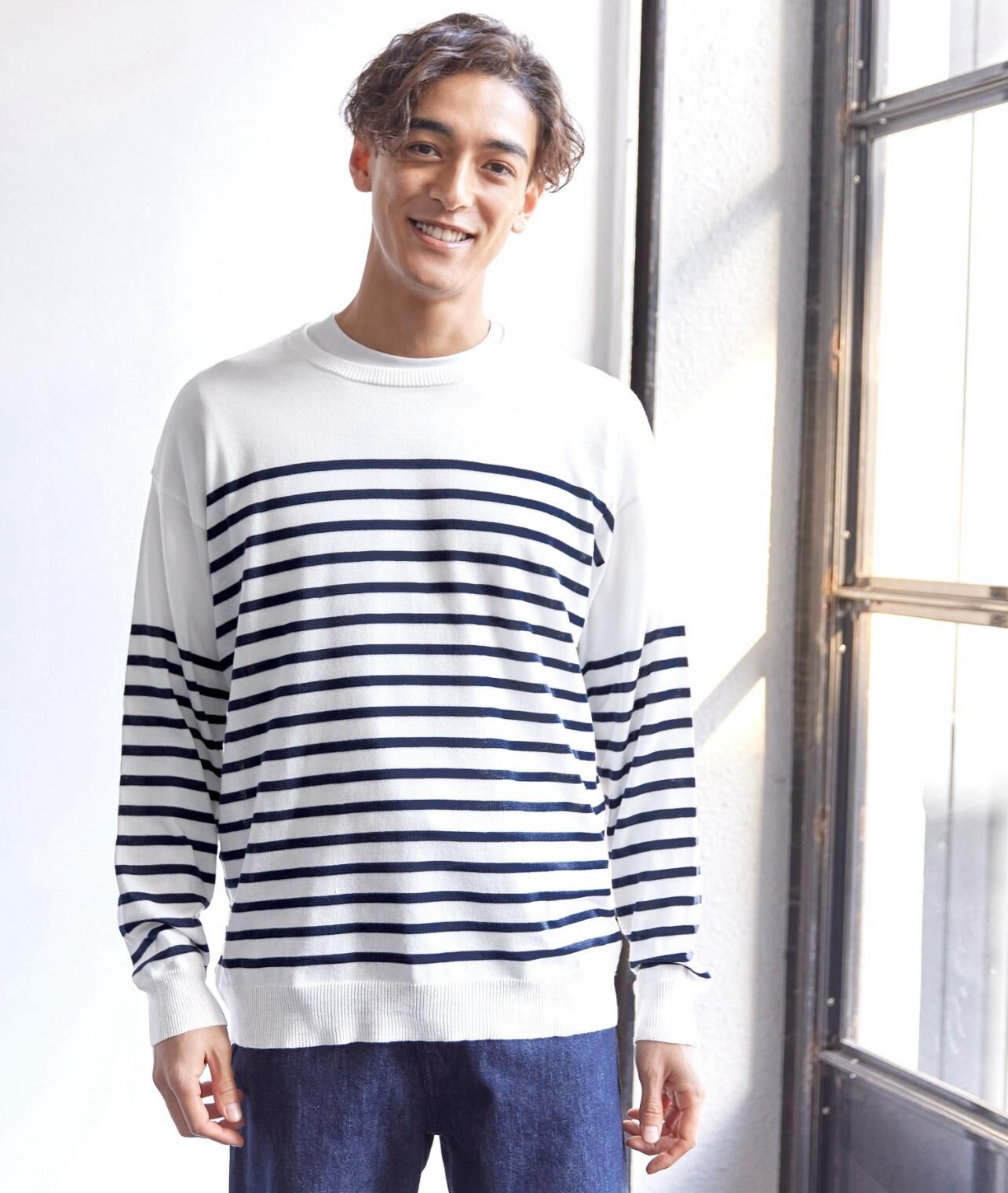 【預購】JN091708 coca 條紋針織上衣