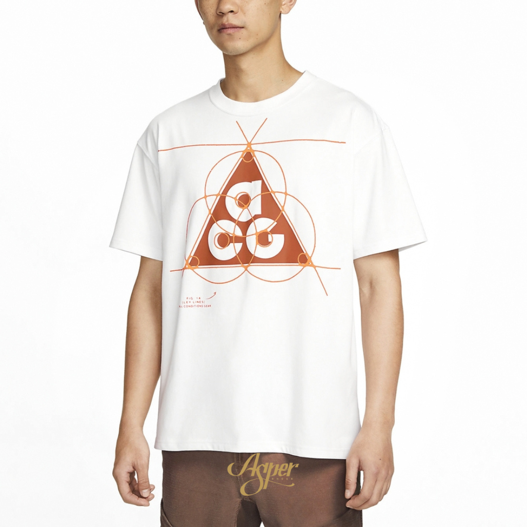 Nike ACG Graphic Tee 幾何線條 重磅寬鬆短T FB8120-121