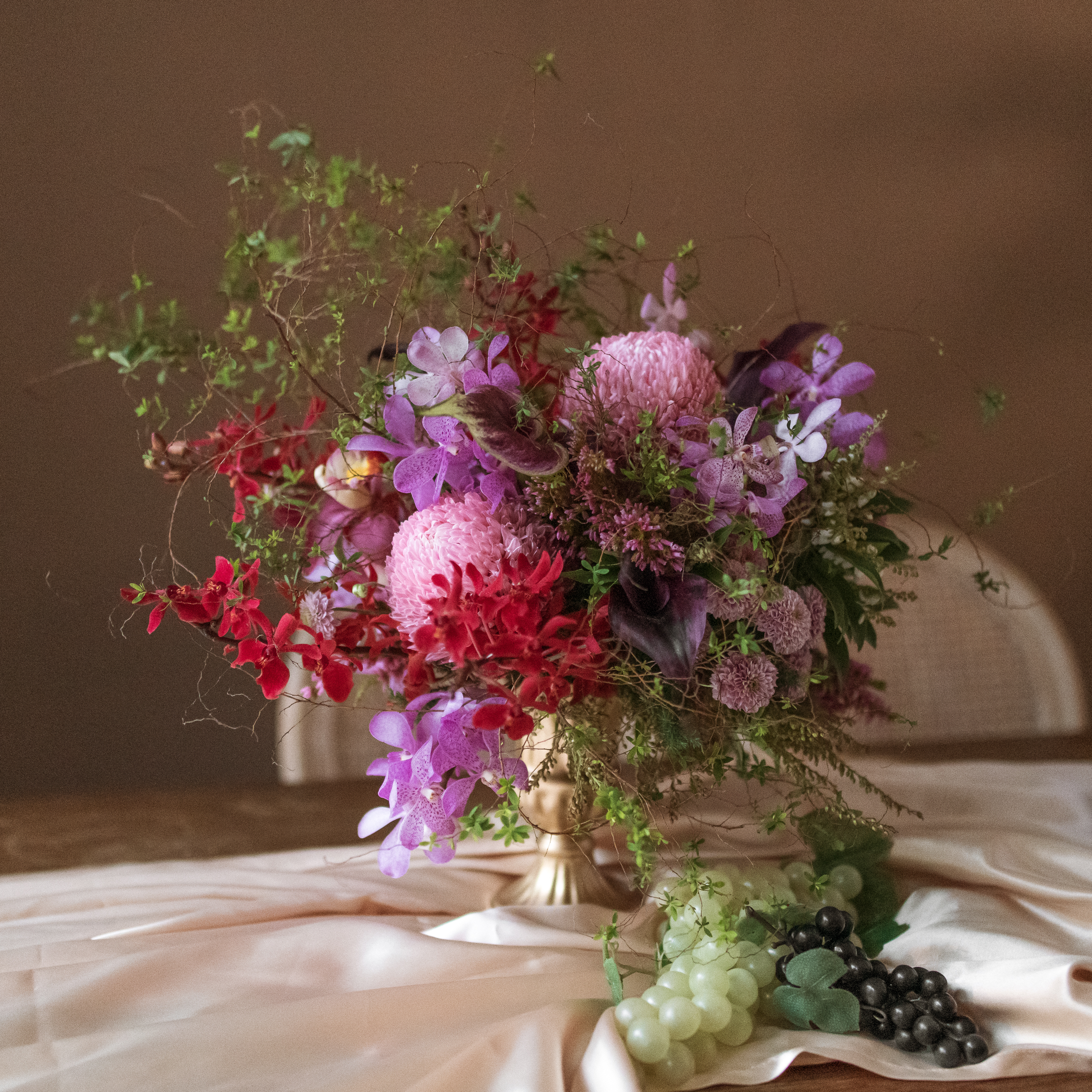 紫夢流光｜桌花