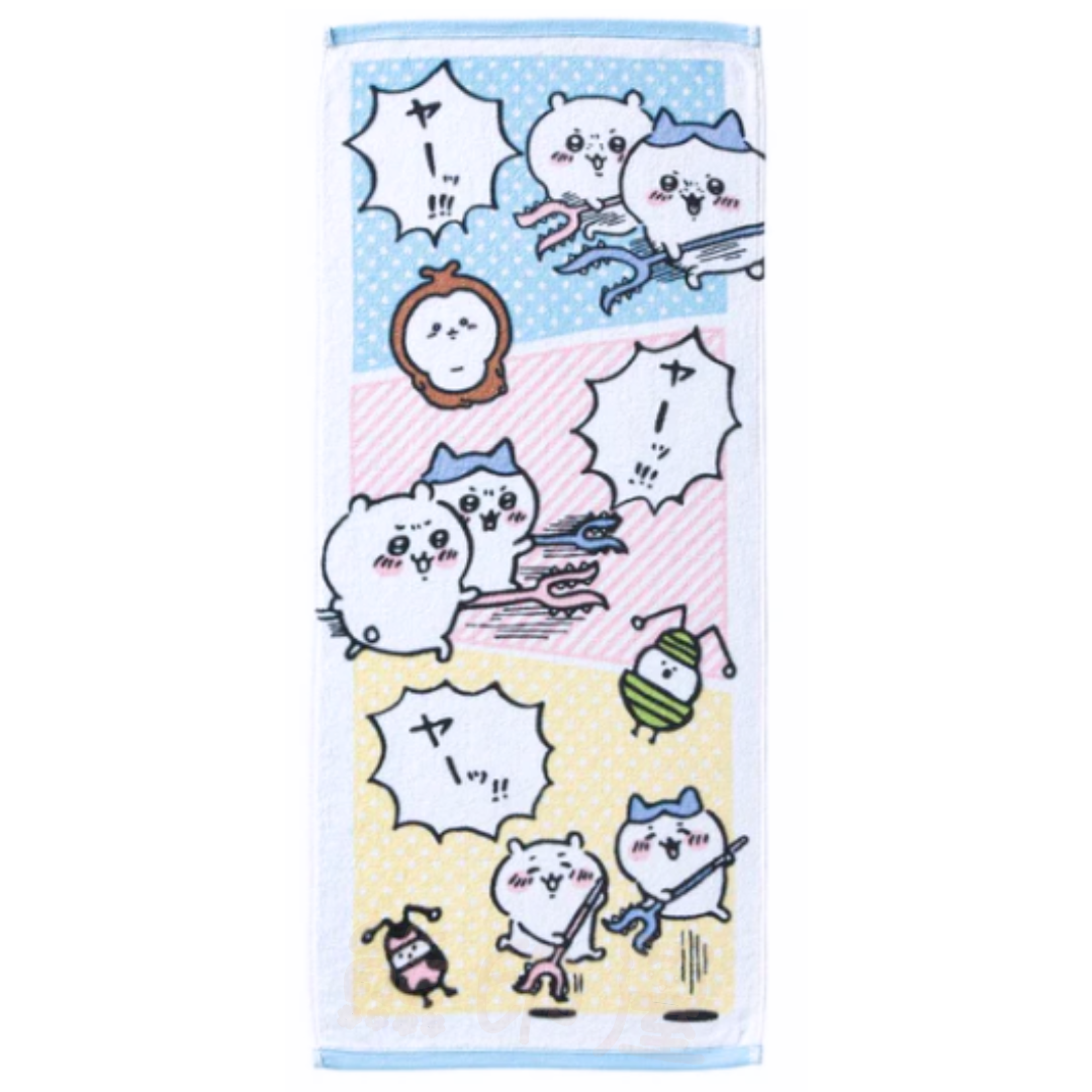 Chiikawa討伐長毛巾100% 棉(34x80cm)