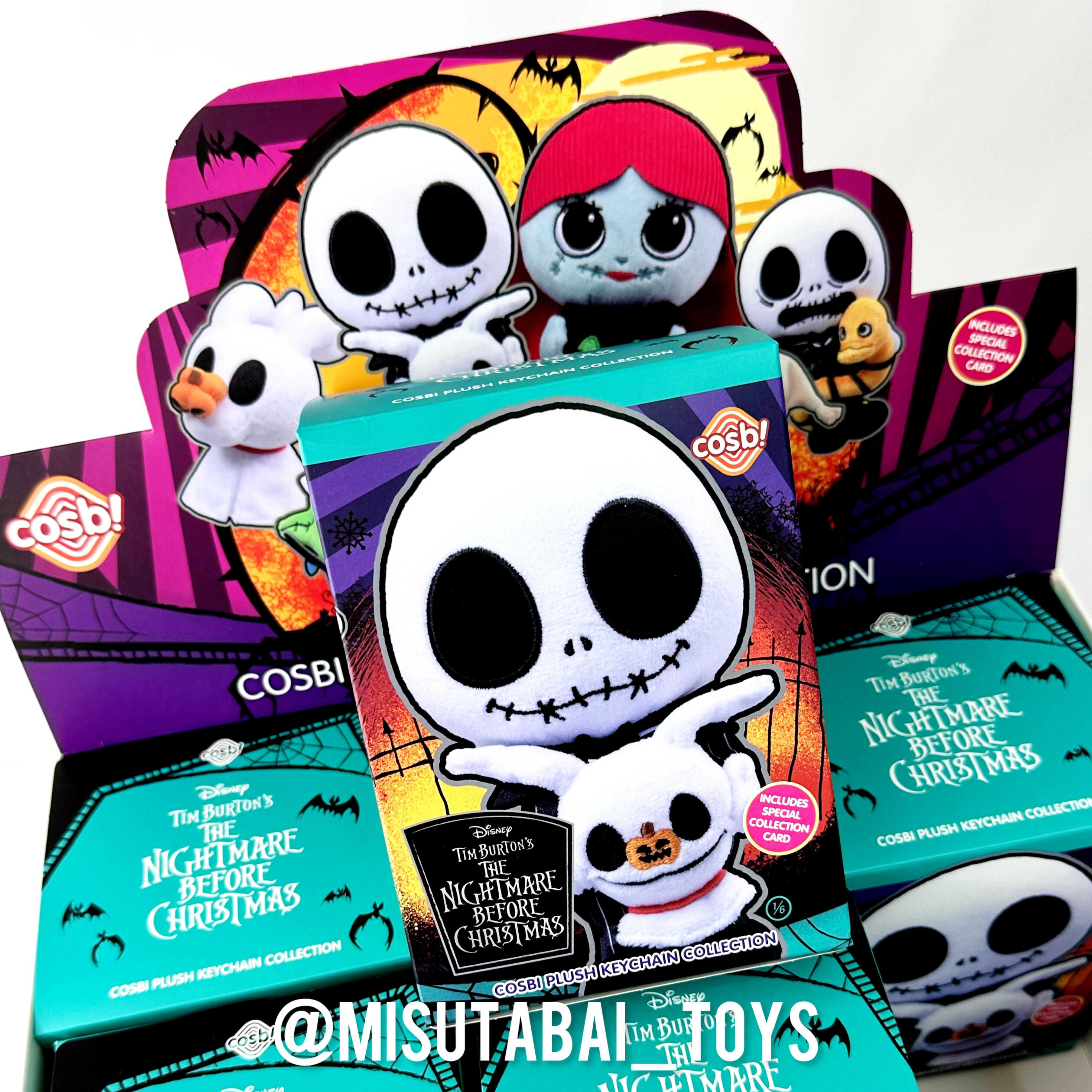 The Nightmare Before Christmas  Cosbi Plush Keychain Collection
