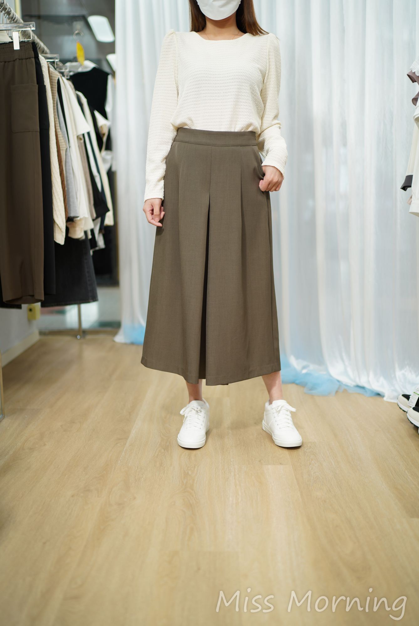 簡約必備好襯上衣(14788)&顯瘦有款假裙褲(34014)