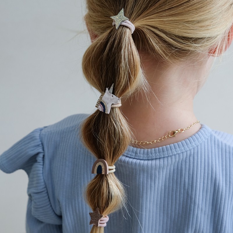 Mimi & Lula 夢幻王國-獨角獸迷你髮束8入